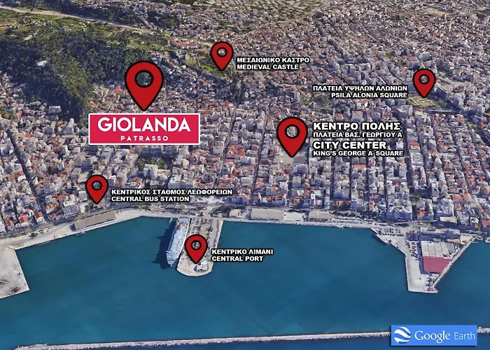 Giolanda Patrasso - Modern In The Center Of Apartamento Patras